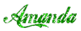 Amanda name graphics