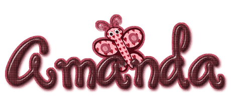 Amanda name graphics