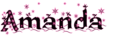 Amanda name graphics