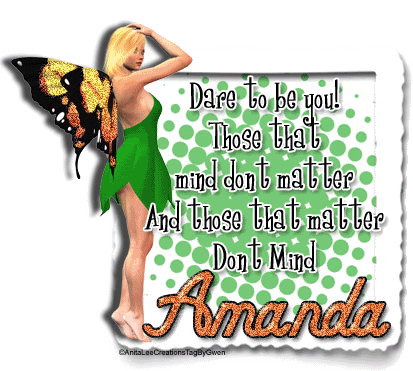 Amanda name graphics