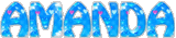 Amanda name graphics
