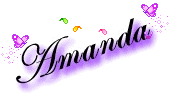 Amanda name graphics