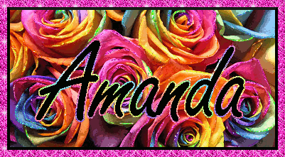 Amanda name graphics