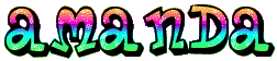 Amanda name graphics