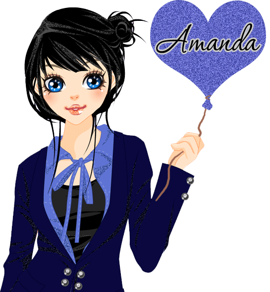 Amanda name graphics