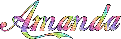 Amanda name graphics