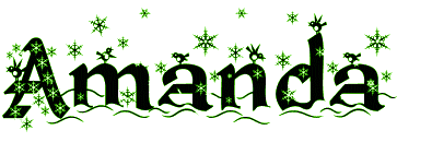 Amanda name graphics