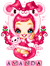 Amanda name graphics