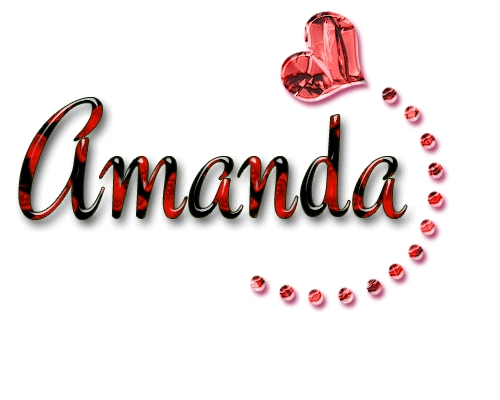 Amanda name graphics