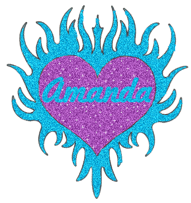 Amanda name graphics