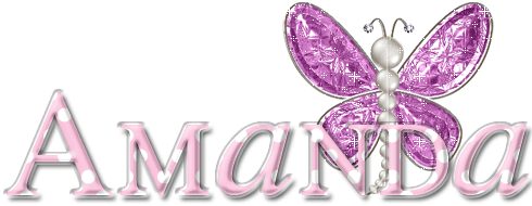 Amanda name graphics