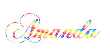 Amanda name graphics