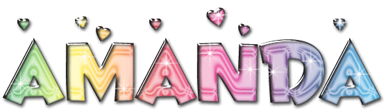 Amanda name graphics