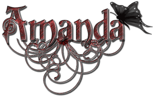 Amanda name graphics