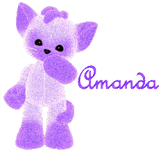 Amanda name graphics