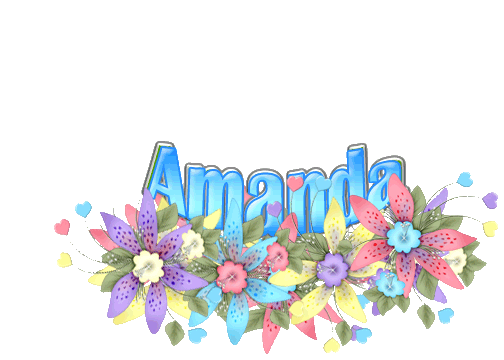 Amanda name graphics