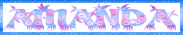 Amanda name graphics