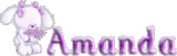 Amanda name graphics