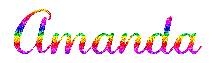 Amanda name graphics