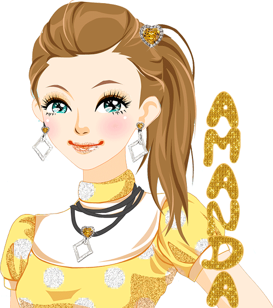Amanda name graphics