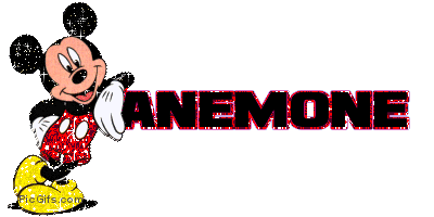 Anemone name graphics