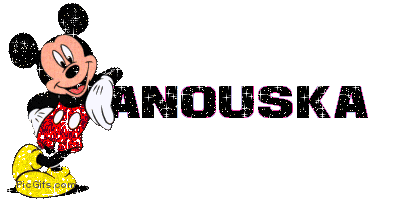 Anouska name graphics