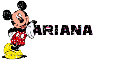 Ariana name graphics