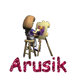 Arusik name graphics