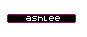 Ashlee name graphics