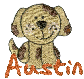 Austin name graphics