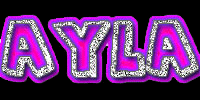 Ayla name graphics