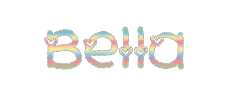Bella name graphics