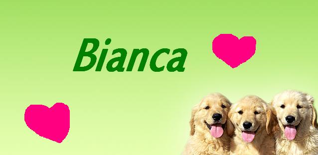 Bianca name graphics