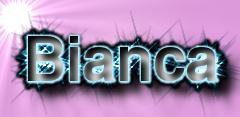 Bianca name graphics