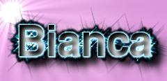 Bianca name graphics