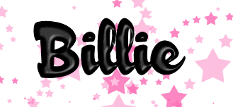 Billie name graphics