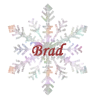 Brad name graphics