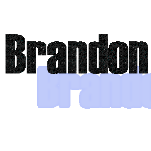 Brandon name graphics
