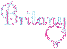 Britany name graphics