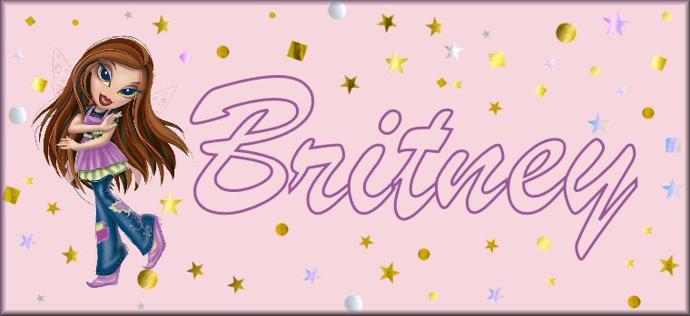 Britney name graphics