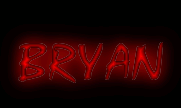 Bryan name graphics