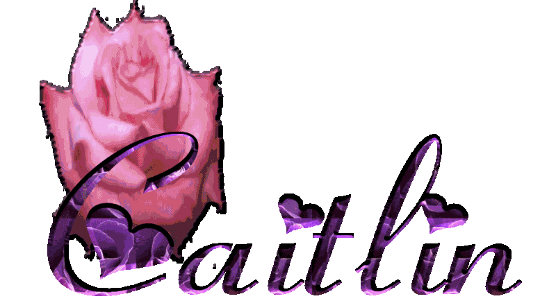 Caitlin name graphics