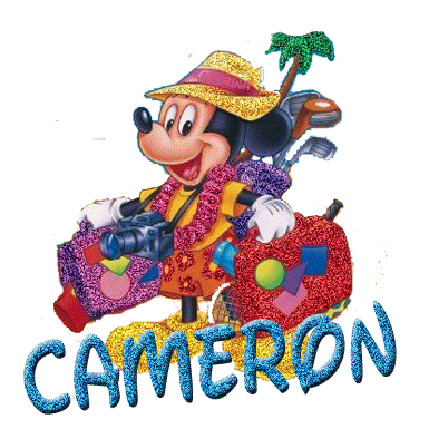 Cameron name graphics