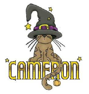 Cameron name graphics