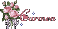 Carmen name graphics