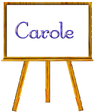 Carole name graphics