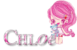 Chloe name graphics