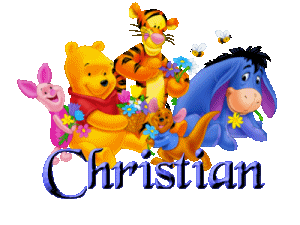 Christian name graphics