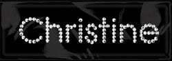 Christine name graphics