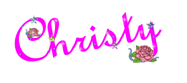Christy name graphics
